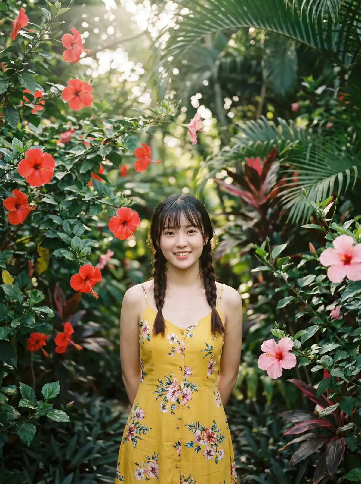 爱情岛-爱情岛官网|热帖推荐|互动社区|精华帖子 嘉宾在热带花园中的写真